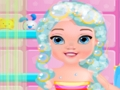 Spel Baby Elissa aan het baden  online