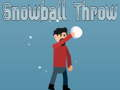 Spel Sneeuwballen gooien  online