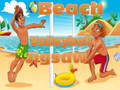 Spel Beachvolleybal puzzel  online