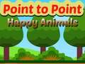 Spel Punt tot punt blije dieren  online