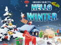 Spel Verborgen Voorwerpen Hallo Winter  online