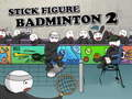 Spel Stickmanfiguur Badminton 2 online