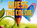 Spel Raad de kleur  online