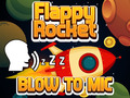 Spel Flappy Rocket met blazen  online
