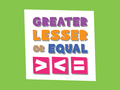Spel Groter Kleiner of gelijk aan  online