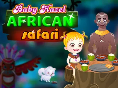 Spel Baby Hazel: Afrikaanse safari  online