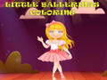 Spel Kleurplaten voor kleine ballerina's  online
