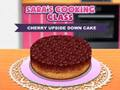 Spel Sara's kookcursus: Cherry Upside Down Cake  online