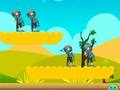 Spel Buitenaardse Schiet Zombies  online