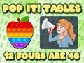 Spel Pop It-tafels  online