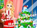 Spel Dochter van de kerstman alleen thuis  online