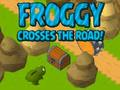 Spel Froggy steekt de weg over!  online
