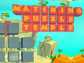 Spel Bijpassende Puzzel Tempel  online