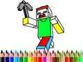 Spel Terug naar school: Minecraft-kleuren  online