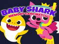 Spel Baby Shark-geheugenkaartwedstrijd  online