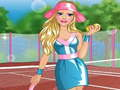 Spel Barbie tennisjurk  online