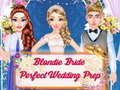Spel Blondie Bride Perfecte bruiloftsvoorbereiding  online