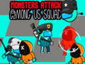 Spel Monsters vallen Impostor Squad aan  online