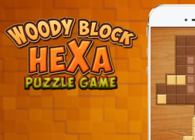 Spel Woody Block Hexa-puzzel  online