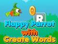 Spel Flappy Parrot met Create Words  online
