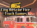 Spel City Rescue Brandweerwagen Spelletjes  online