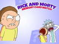 Spel Rick en Morty geheugenkaart match  online