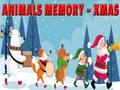 Spel Dieren Geheugen - Kerstmis  online