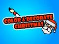 Spel Kleur & Versier Kerstmis  online
