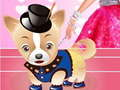 Spel Barbie's hond aankleden  online