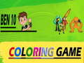 Spel Ben 10 Kleurplaten  online
