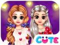 Spel De prinses maakt zich klaar voor Valentijnsdag  online