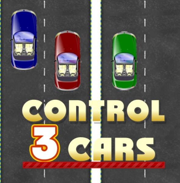 Spel Drie auto's  online