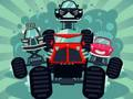 Spel Crazy Monster Trucks-geheugen  online
