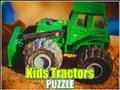 Spel Puzzel met tractoren voor kinderen  online