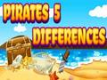 Spel Piraten 5 verschillen  online