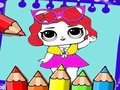 Spel Kleurboek voor poppen  online
