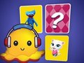 Spel Octopus geheugenkaart match  online