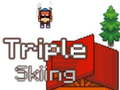 Spel Driedubbel skiën 2D  online