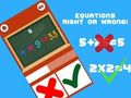 Spel Vergelijkingen goed of fout  online