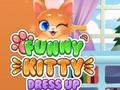 Spel Grappige Kitty Aankleden  online