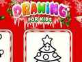 Spel Kerst tekenen voor kinderen  online