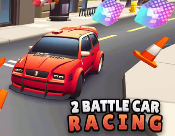 Spel Battle Car Racing voor 2 spelers  online