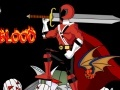 Spel Power Rangers Samurai Halloween Blood  online