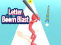 Spel Letter Boom Blast online