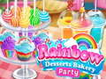 Spel Rainbow Desserts Bakkerijfeest  online