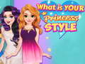 Spel Wat is jouw prinsessenstijl?  online