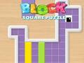 Spel Blok vierkante puzzel  online