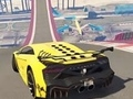 Spel Gekke autostunts in de diepe ruimte  online