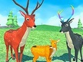 Spel Herten Simulator Dierenfamilie  online