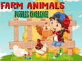 Spel Boerderijdieren Puzzels Uitdaging  online